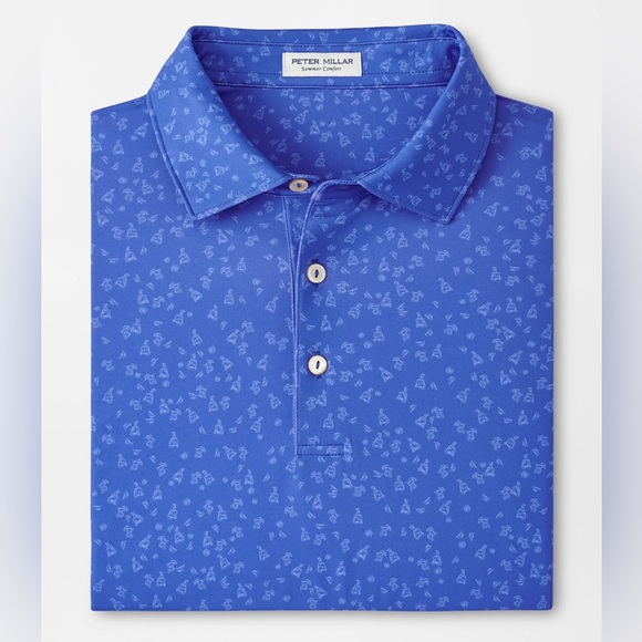 Peter Millar Other - Peter Millar Worth a Shot Polo XL